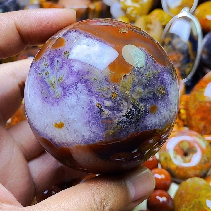 一***缘玛瑙/玉髓战国红玛瑙颈饰未镶嵌