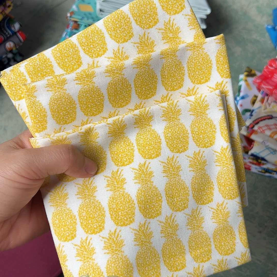 3片纯棉平布45.50厘米一片果子布艺福利