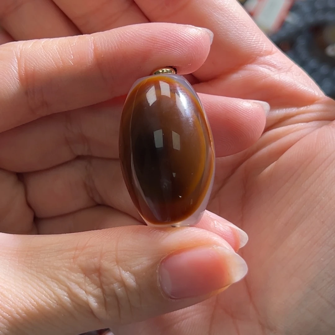 玛瑙/玉髓合金颈饰