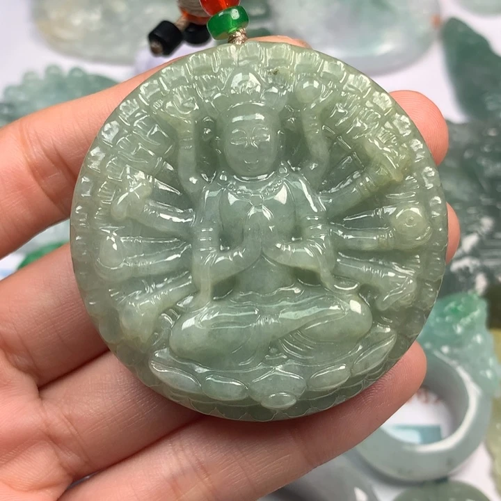 颈饰未镶嵌翡翠翡翠