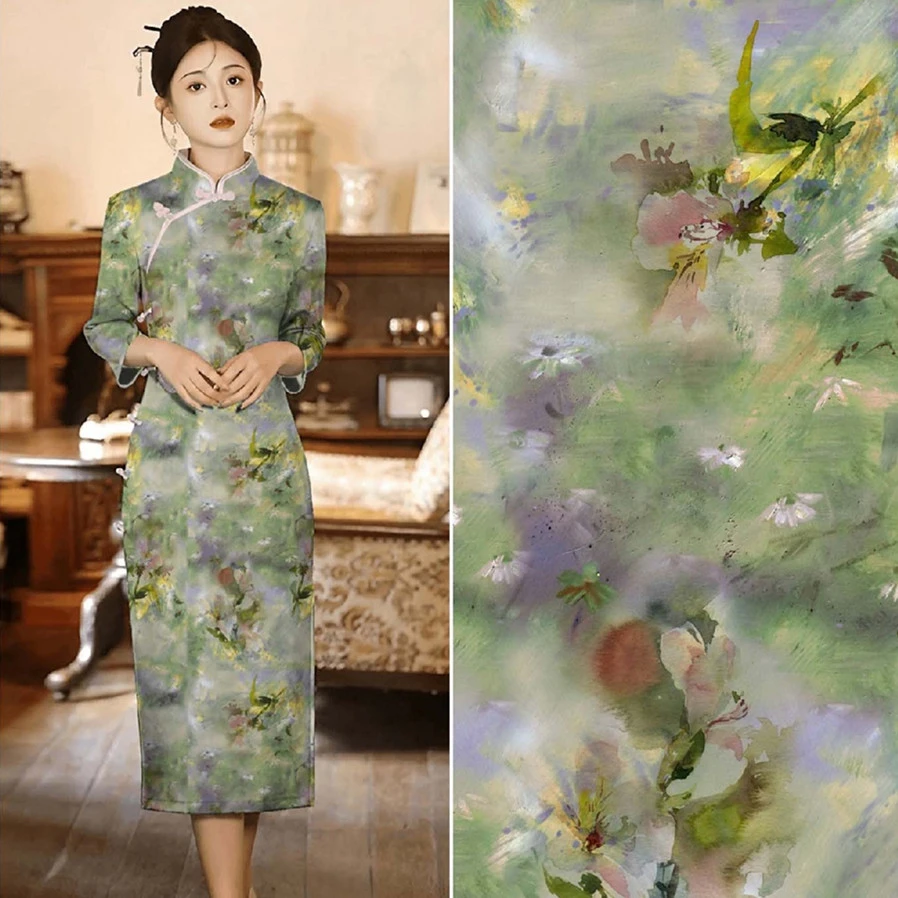 14.5孤品】佰汇福【木棉】品牌棉绸1米6宽夏季人造棉4202