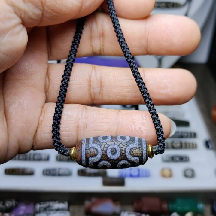 肌***哥玛瑙/玉髓颈饰未镶嵌