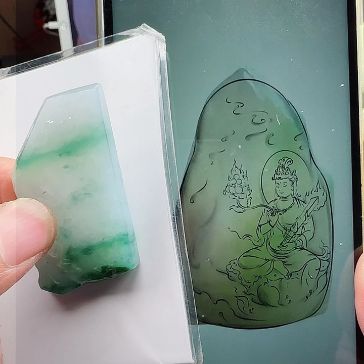 定制翡翠未镶嵌翡翠首饰