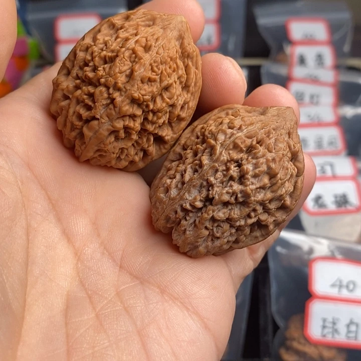 文玩核桃把件?****。37大蒜头练手