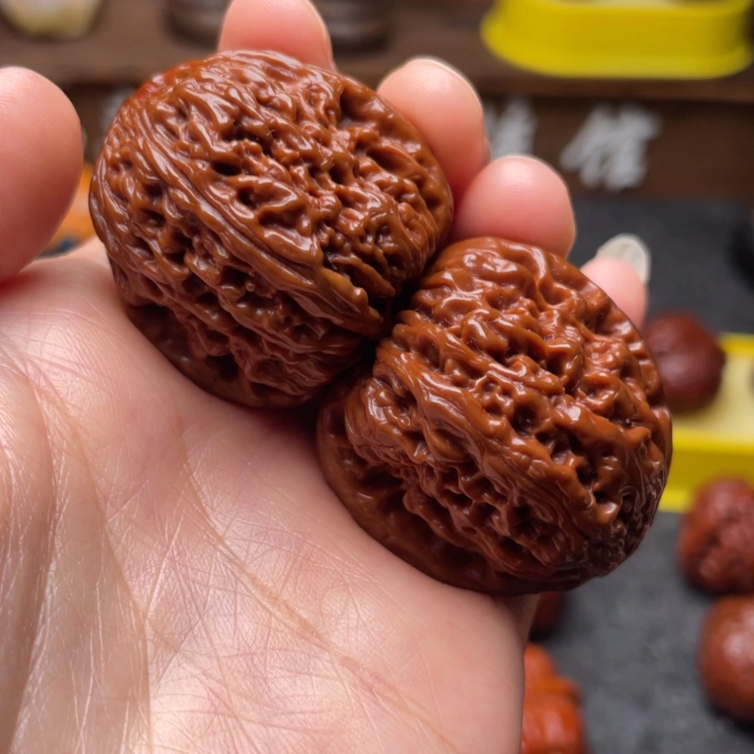 吊坠文玩核桃文玩核桃 手把件 南将石 36