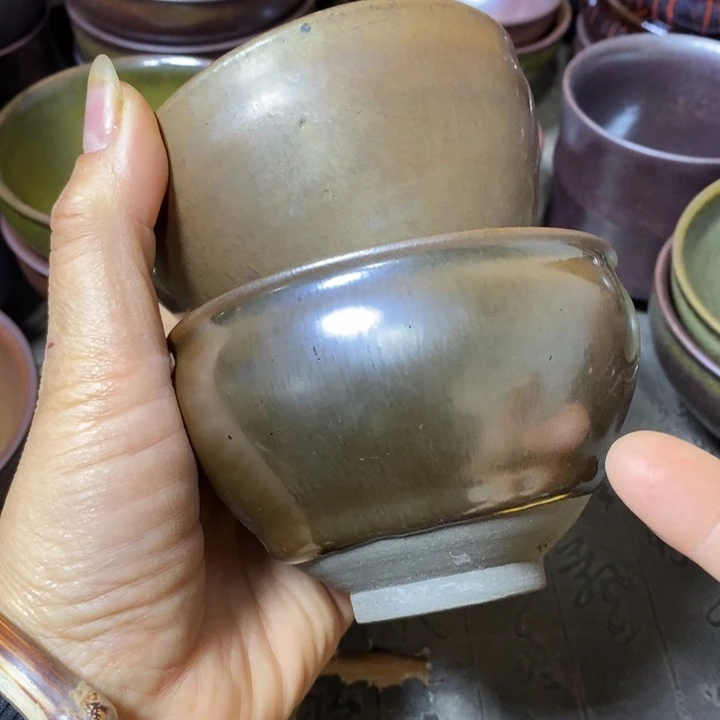 茶盏建阳建盏微瑕柴烧