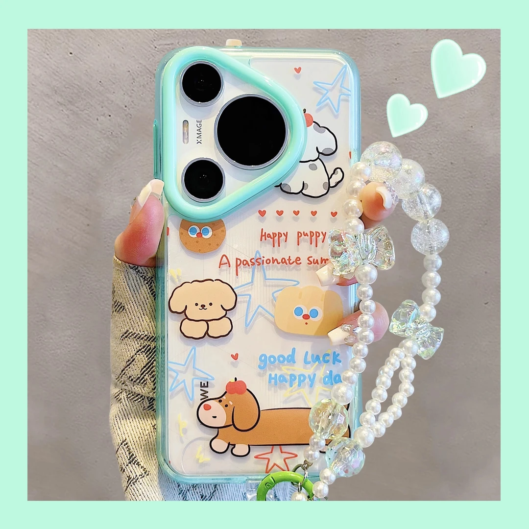 适用华为pura70pro+手机壳mate70pro小动物头像Ultra链条mate60pr