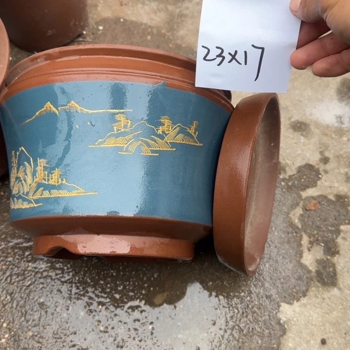 紫砂花盆特价商品