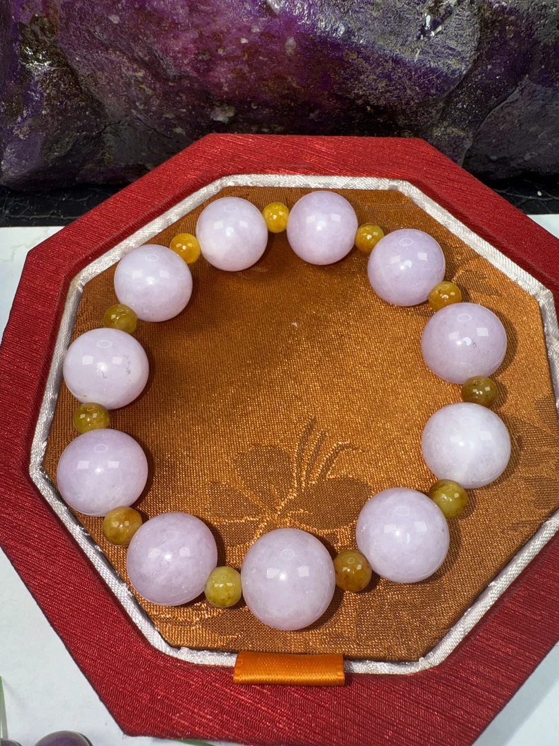 【小王子】锰矿老料原创设计手串多样性发其一KC810