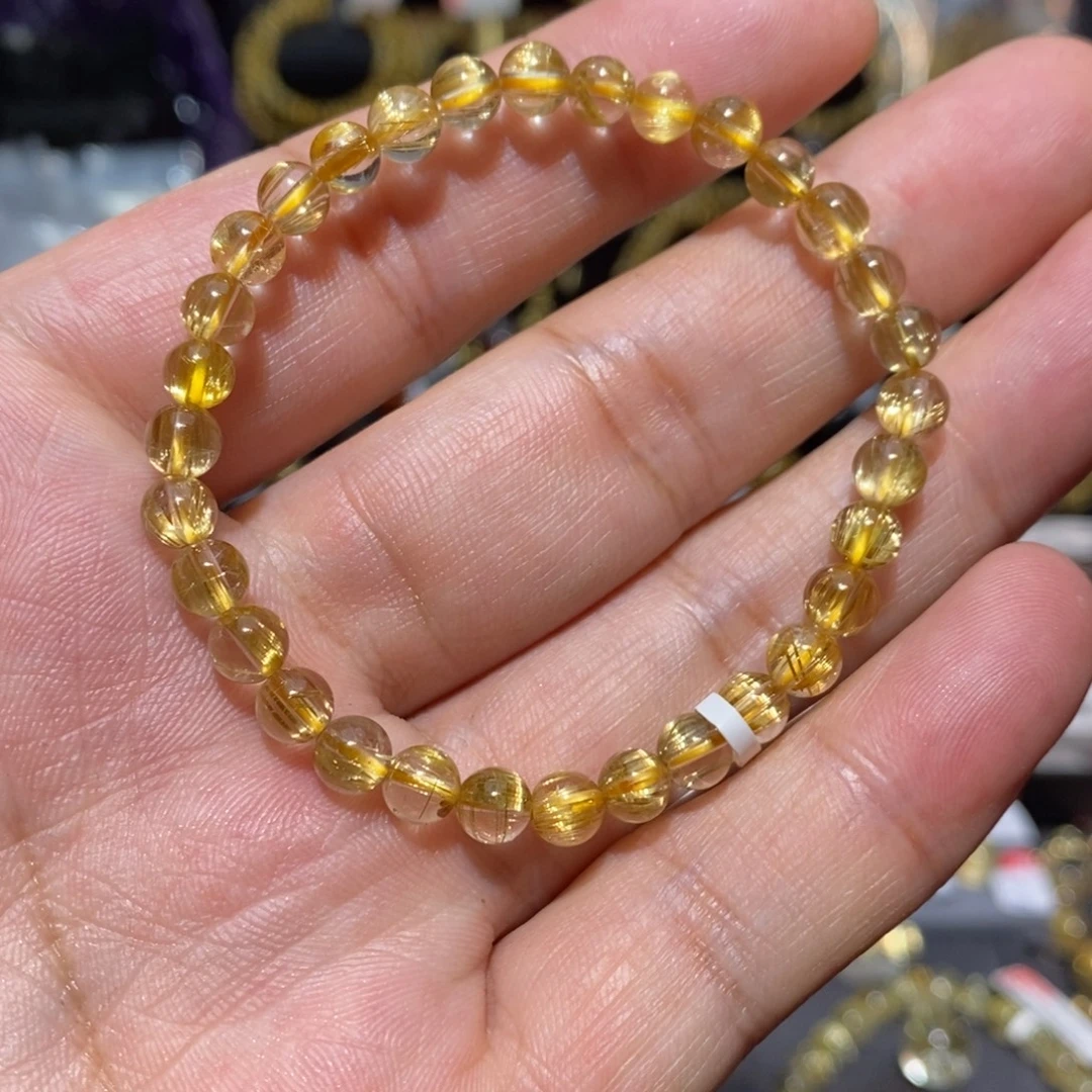 手链未镶嵌水晶钛晶顺发猫眼5➕