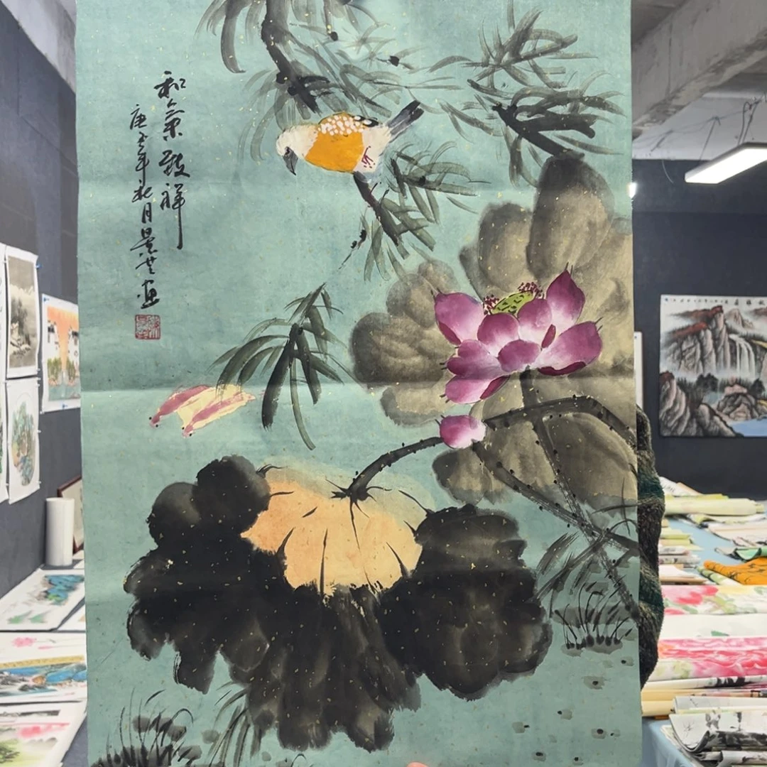 国画在外面的时候我就会