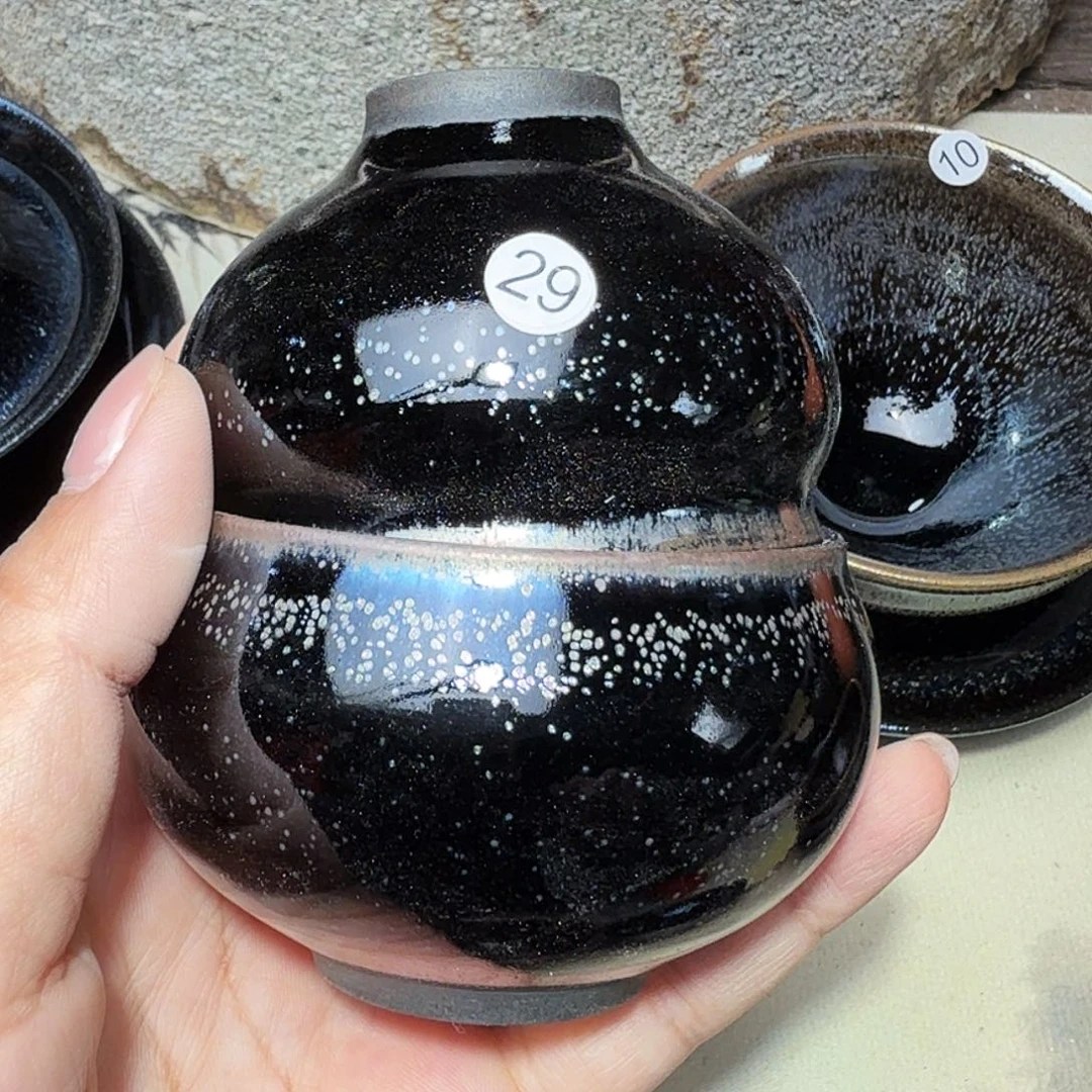 茶盏义兴龙窑建盏29微瑕