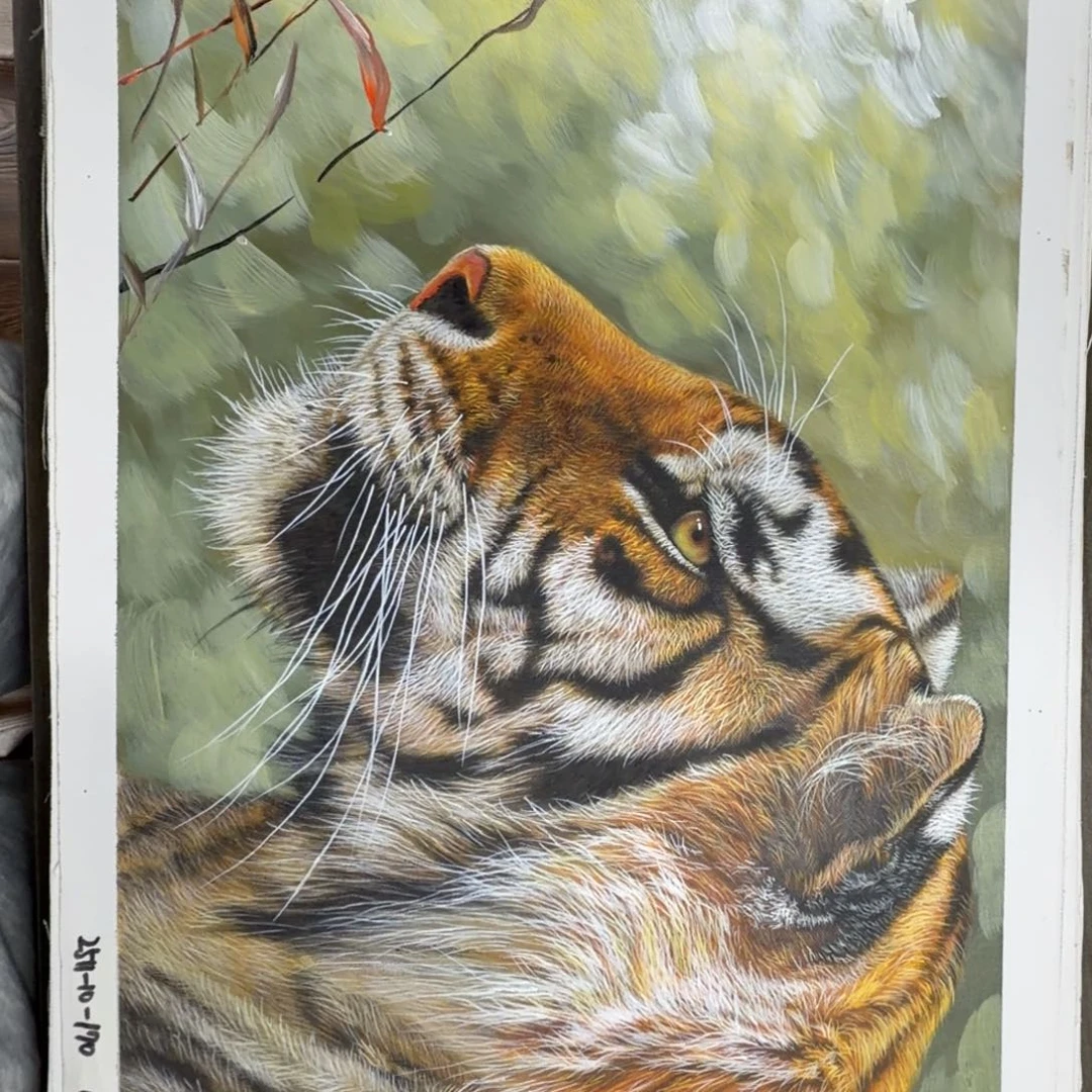 油画加油加油努力加油努力