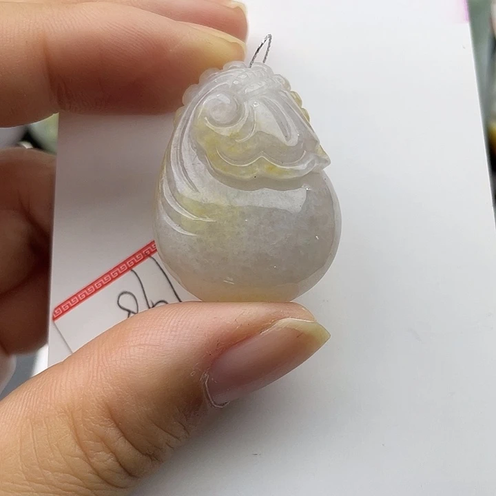 翡翠未镶嵌颈饰天然翡翠