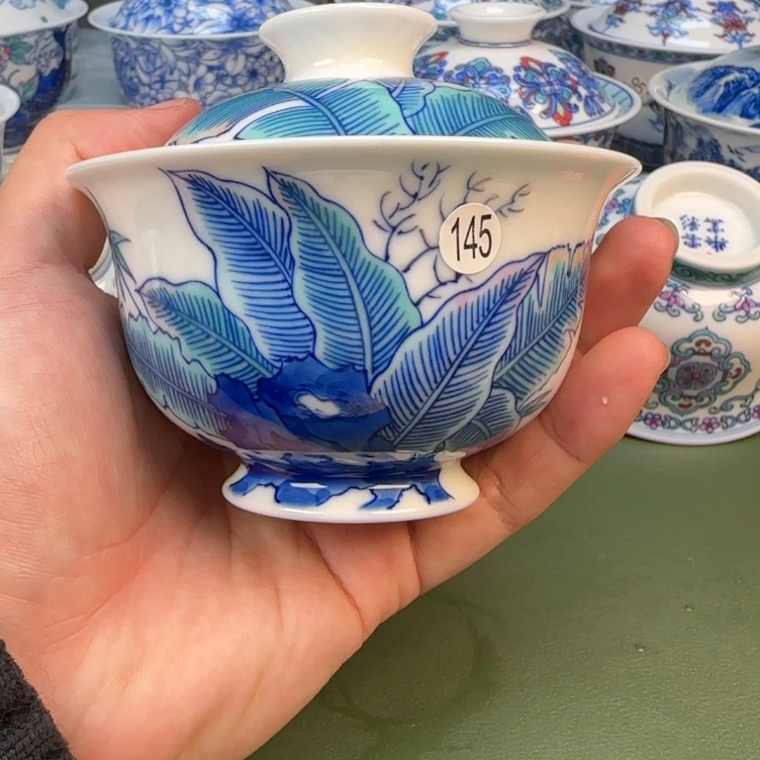 彦祖纯手工手绘茶具145