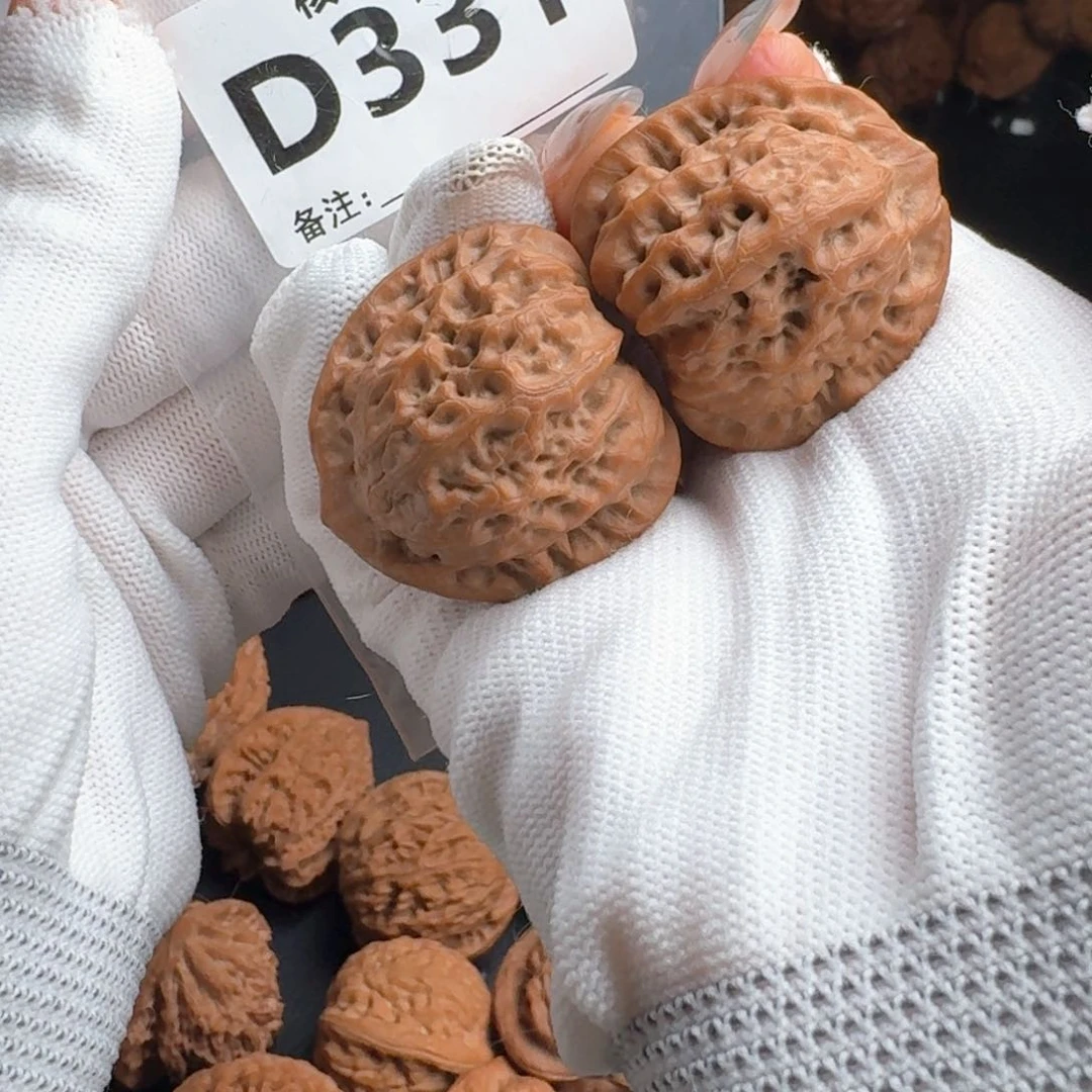 把件文玩核桃37佛肚D331