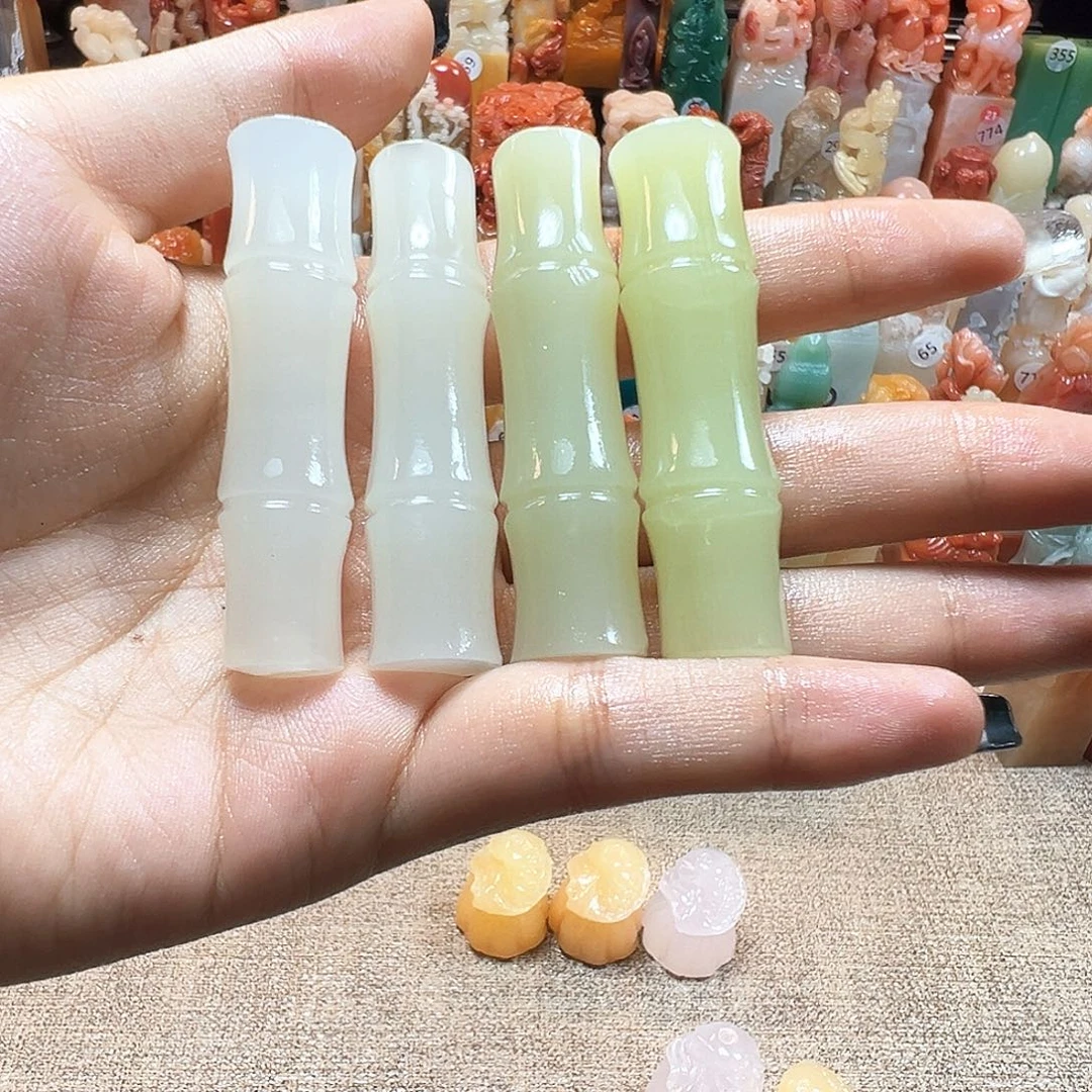 石***海昌化石印石寿山石雕刻