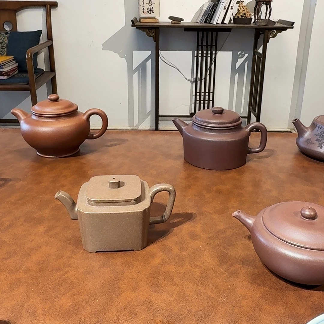 钱***多紫砂茶壶同春壶111