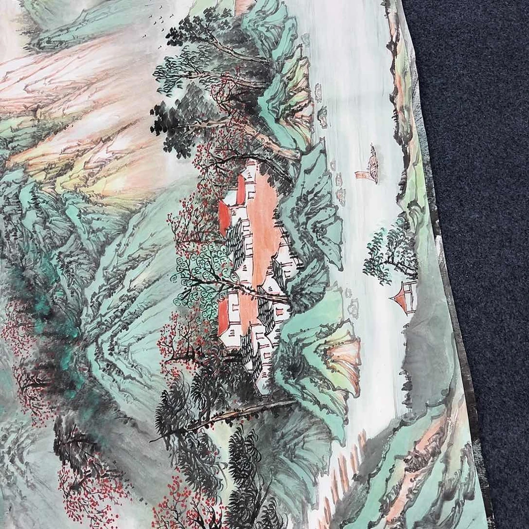 国画纯手绘作品欣赏