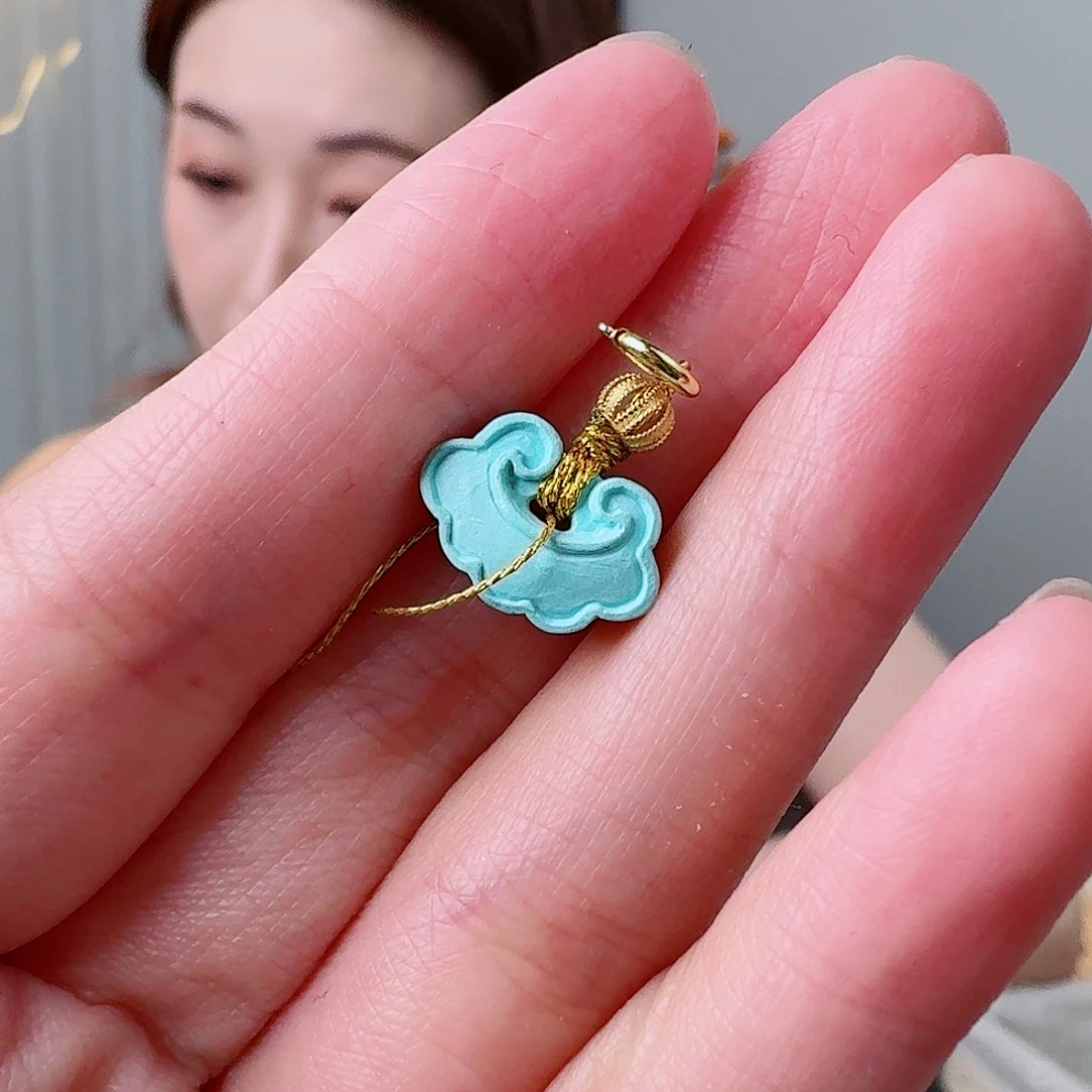 未镶嵌绿松石珠宝奇石