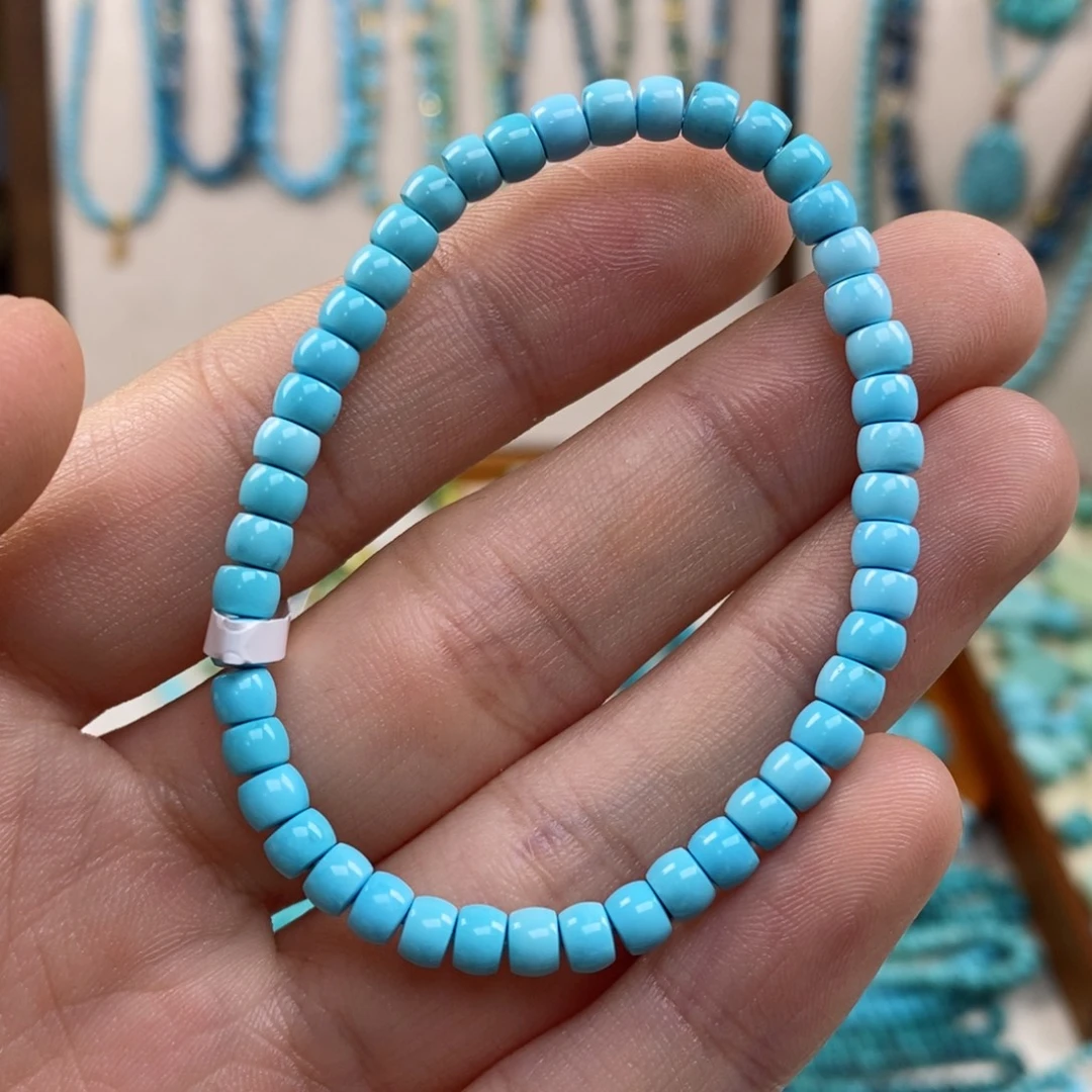 绿松石未镶嵌手串