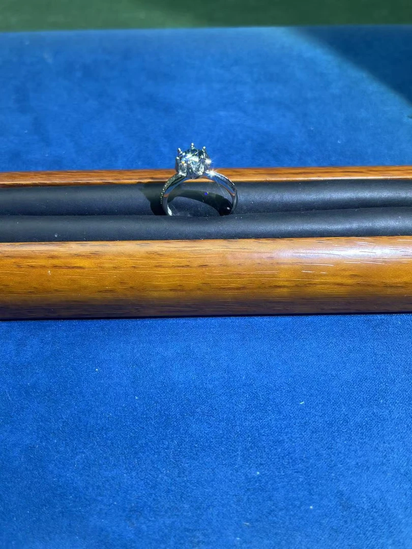 a2859白托蓝花苞戒指多样性发货