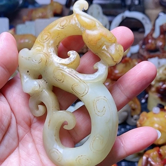 和田玉挂件未镶嵌