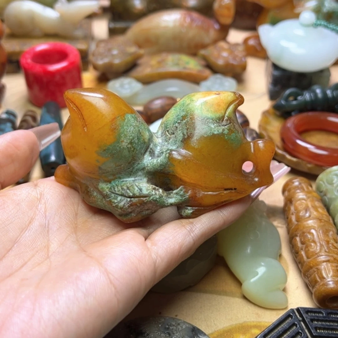 【闪购商品】蛇纹石玉颈饰未镶嵌