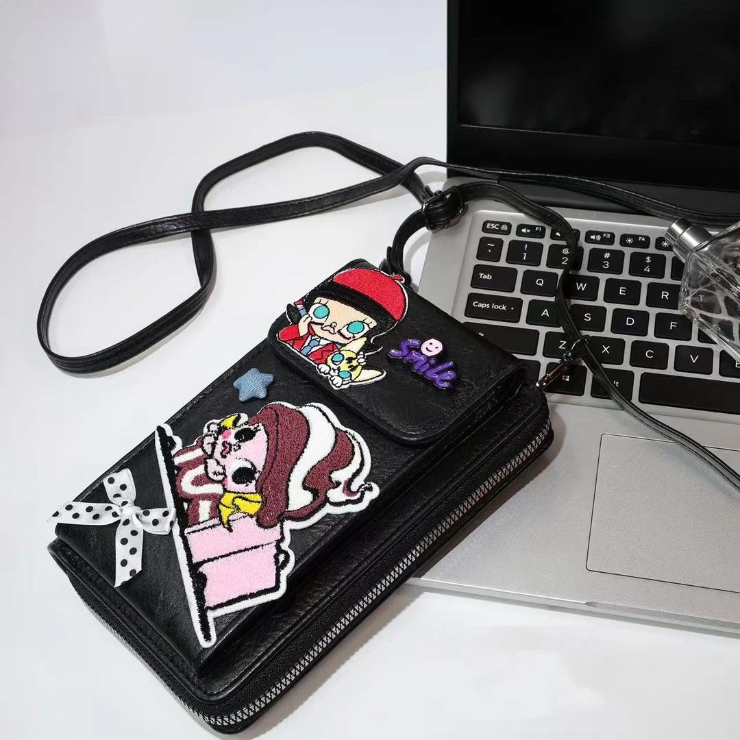 娃娃蝴蝶结手机包BB227