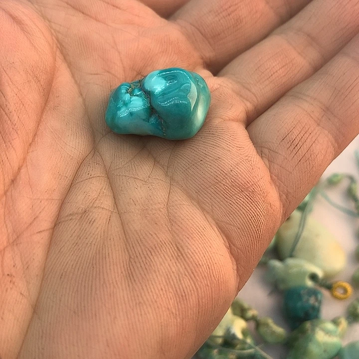 绿松石未镶嵌吊坠(不含链)