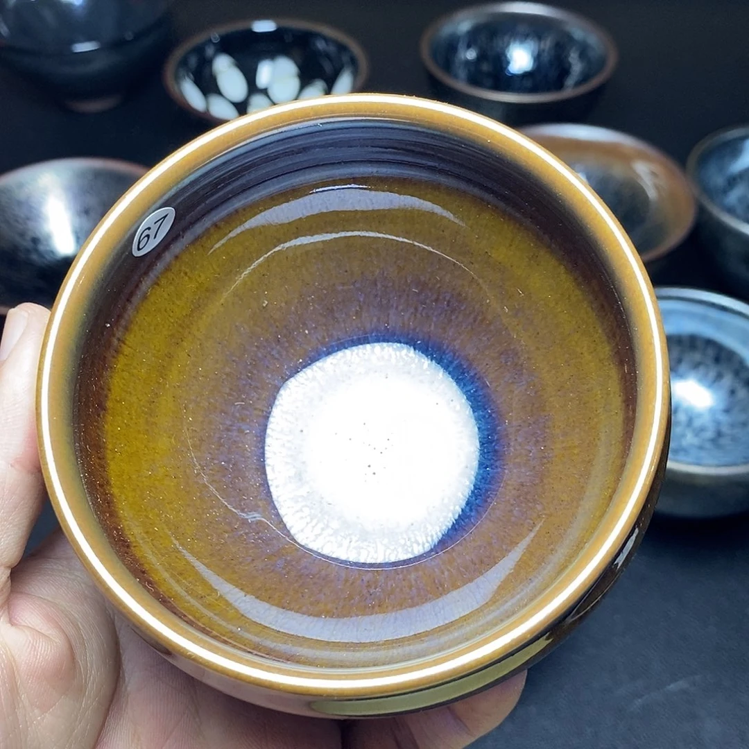 ╄***心茶盏67建窑建盏主人杯