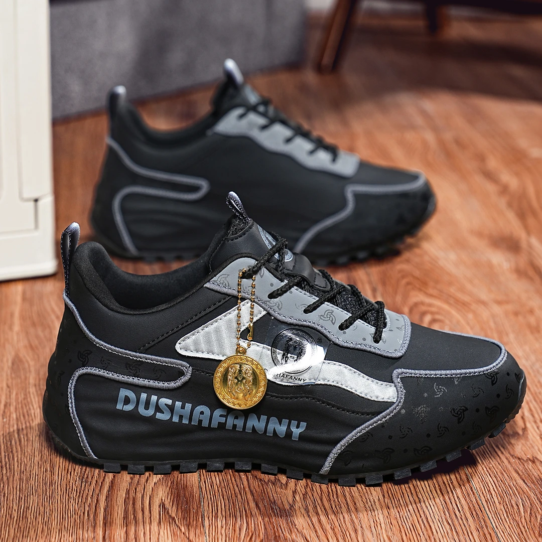 018-1【新品】全皮加厚高定原单情侣款帕拉鞋