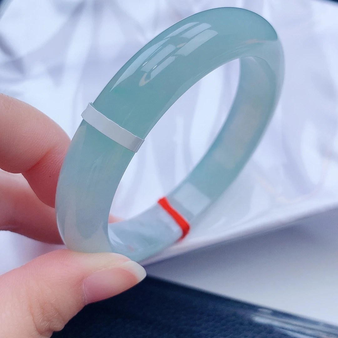 翡翠未镶嵌手镯缅甸天然翡翠a货手镯