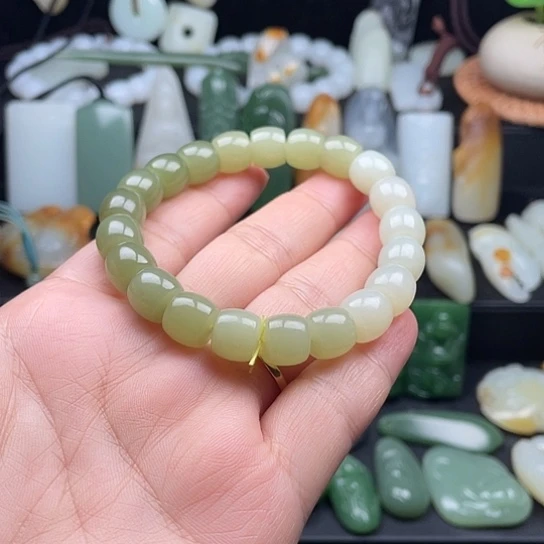 和田玉（黄玉）未镶嵌套链