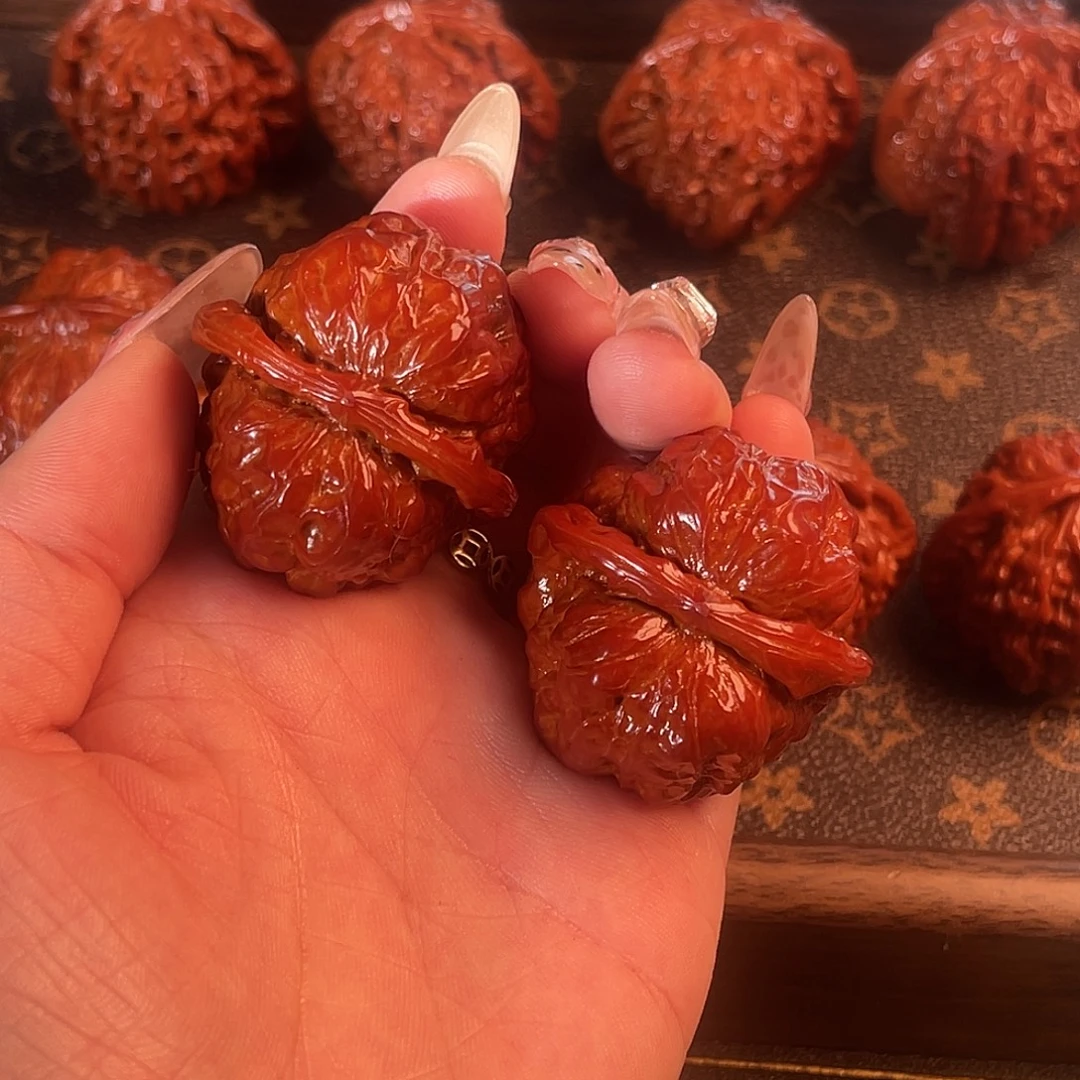 吊坠文玩核桃蛤蟆头38