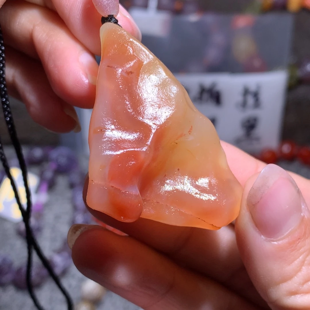 未镶嵌玛瑙/玉髓珠宝半成品