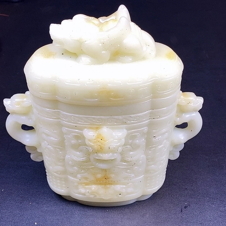 白玉菩提把件精选