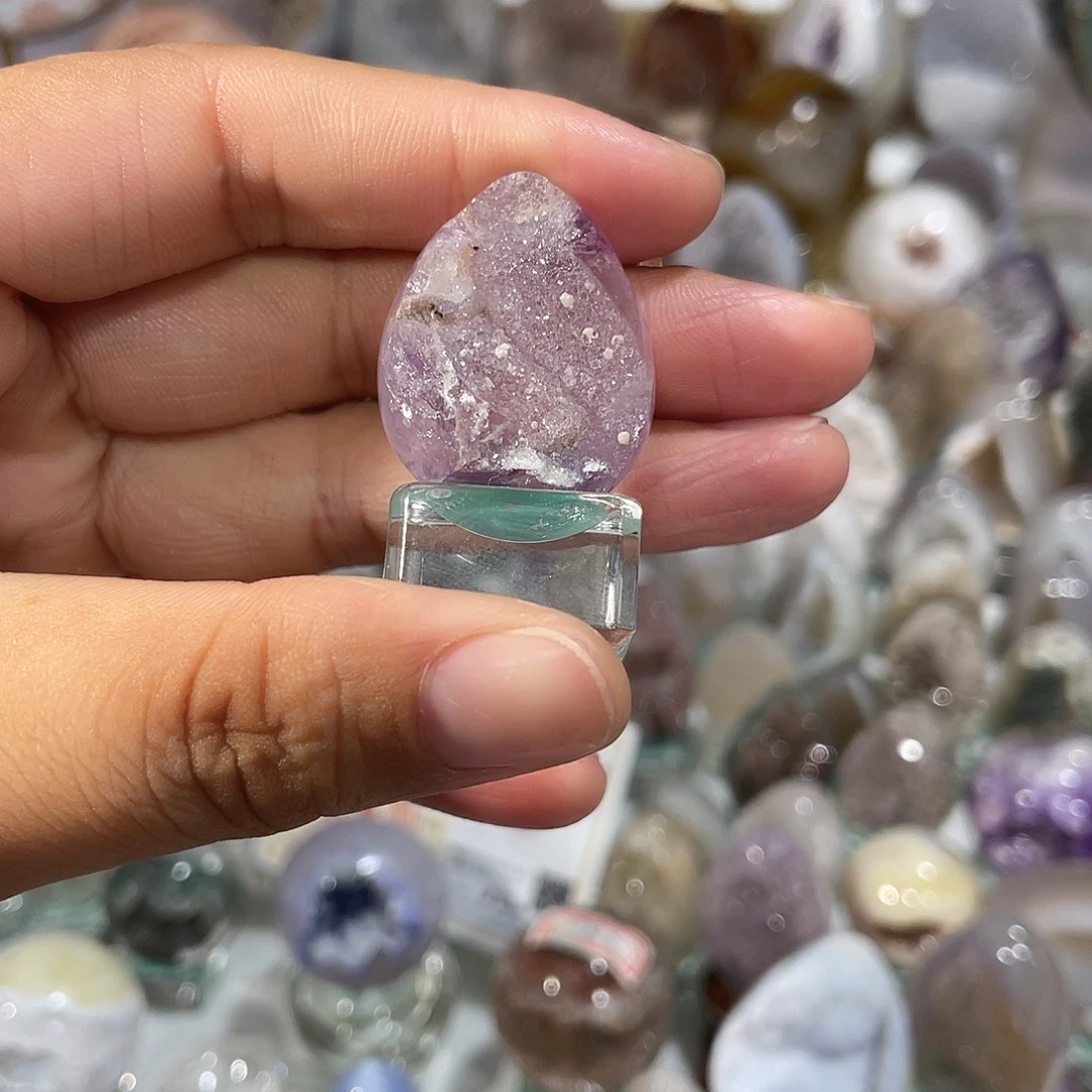 福***咪未镶嵌水晶珠宝半成品