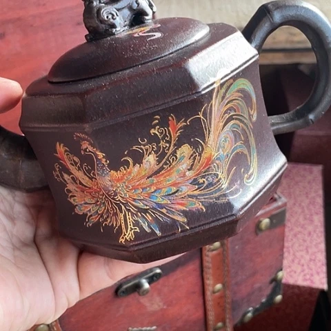 茶壶紫砂紫砂壶里的东西太牛了紫砂