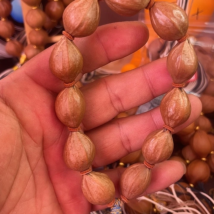 隨***༽橄榄核手串德庆1.7