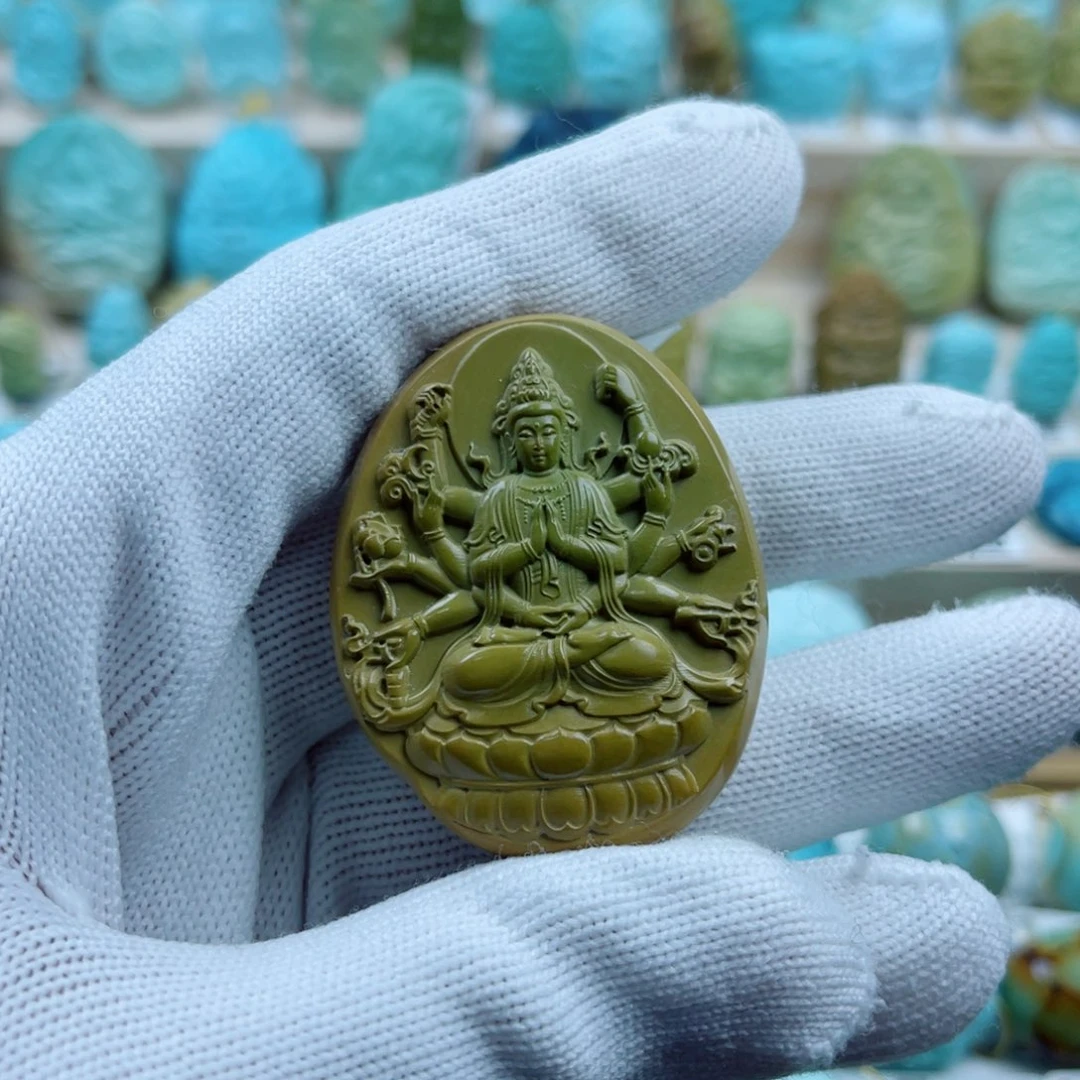 绿松石未镶嵌珠宝奇石