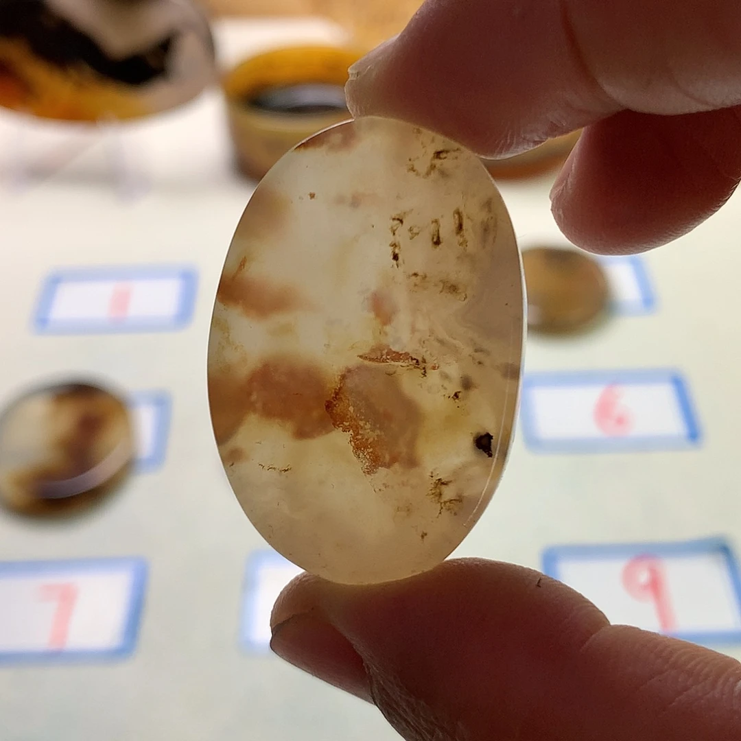 玛瑙/玉髓未镶嵌珠宝半成品
