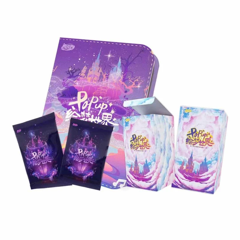 趣引力【Pop up-绘梦世界 】正版授权 收藏卡牌盲盒