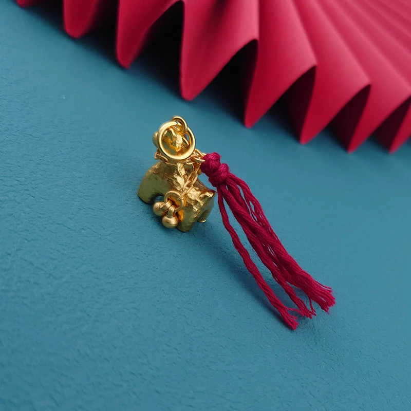 铜合金吊坠 小马上有吊坠