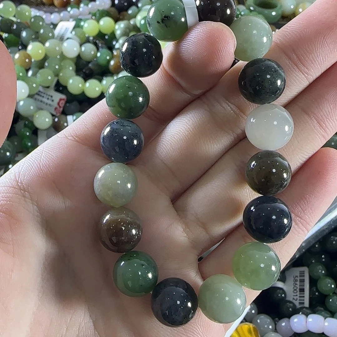 和田玉手链未镶嵌214