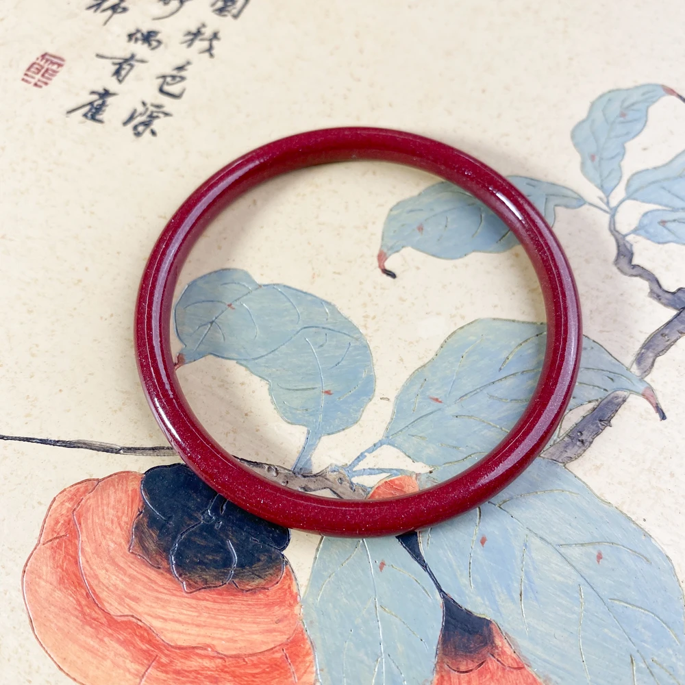 含辰砂工艺品含工艺品紫金砂叮当手镯珠保含量砂手串男女个性手链