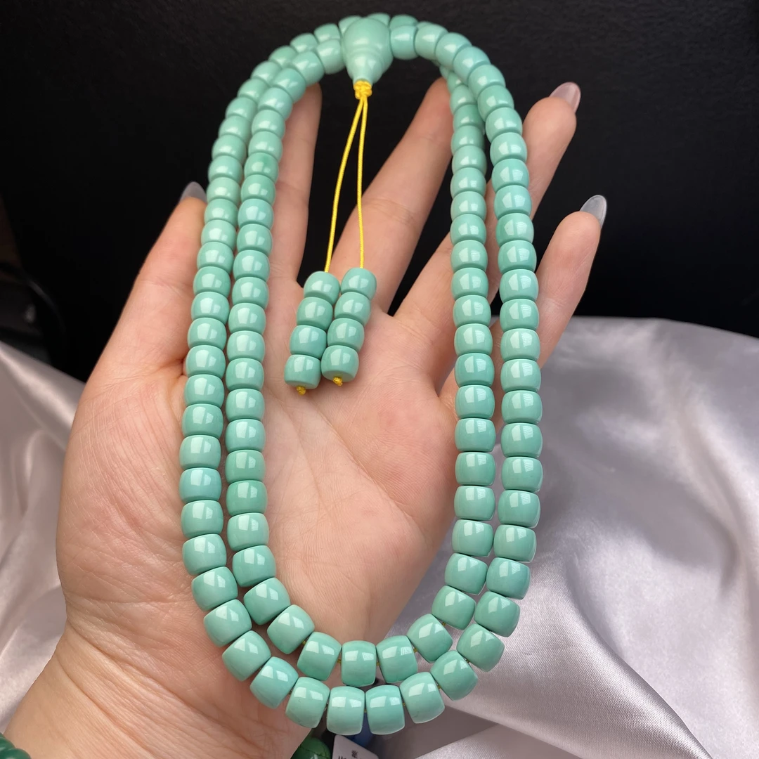 【松松甄选】湖北原矿纯手工打磨高瓷精工珠串收藏.级①