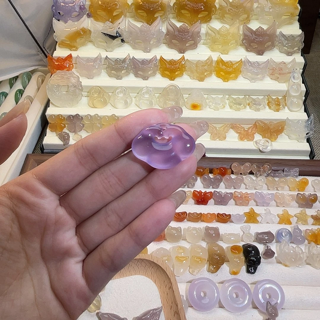 凡***七玛瑙/玉髓合金颈饰
