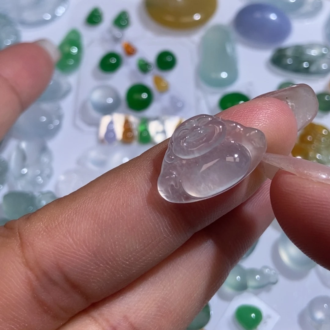 未镶嵌定制翡翠翡翠12.5/18.7/4.1