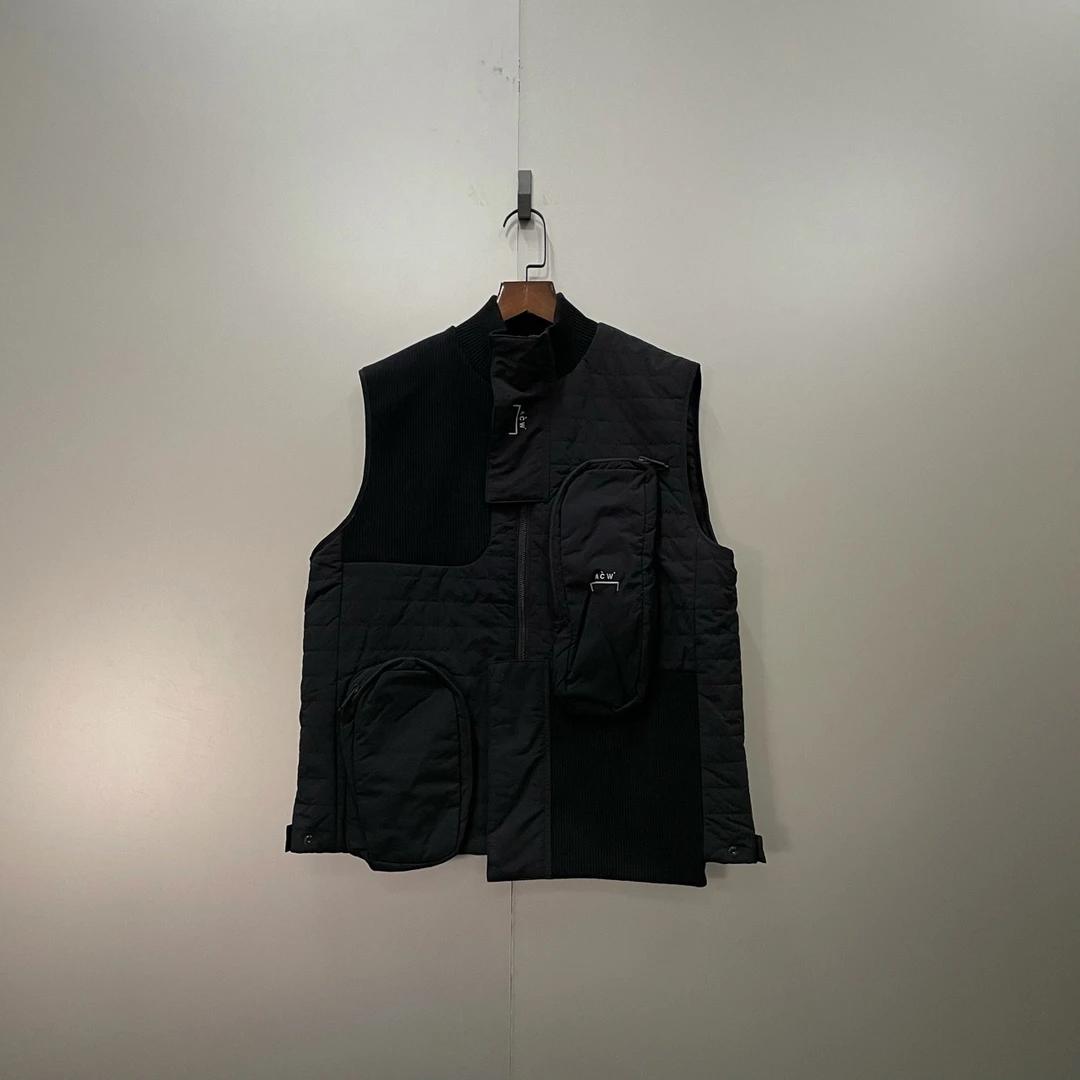 全新未使用 maje （jp）314 acw 针织拼接马甲 S码